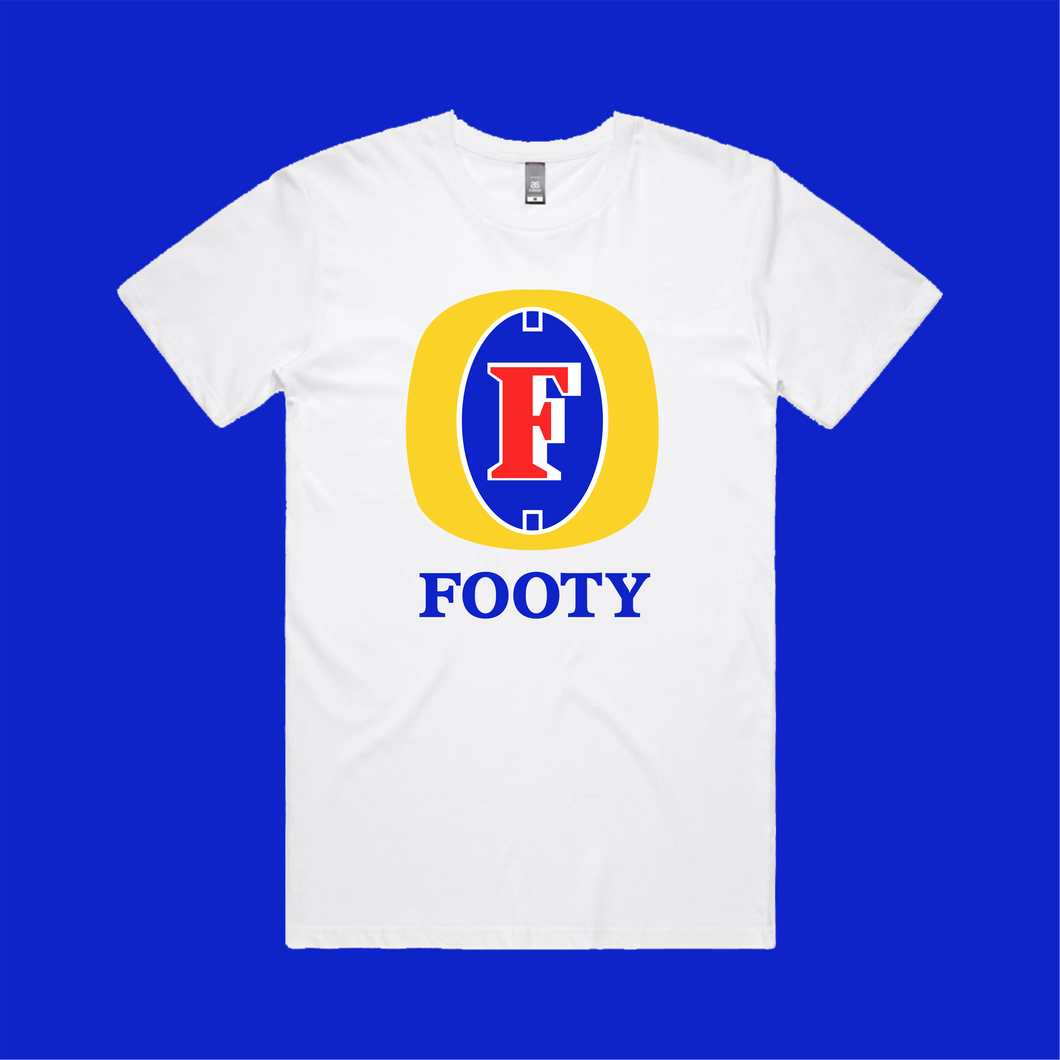 FOOTY: FRONT PRINT ONLY