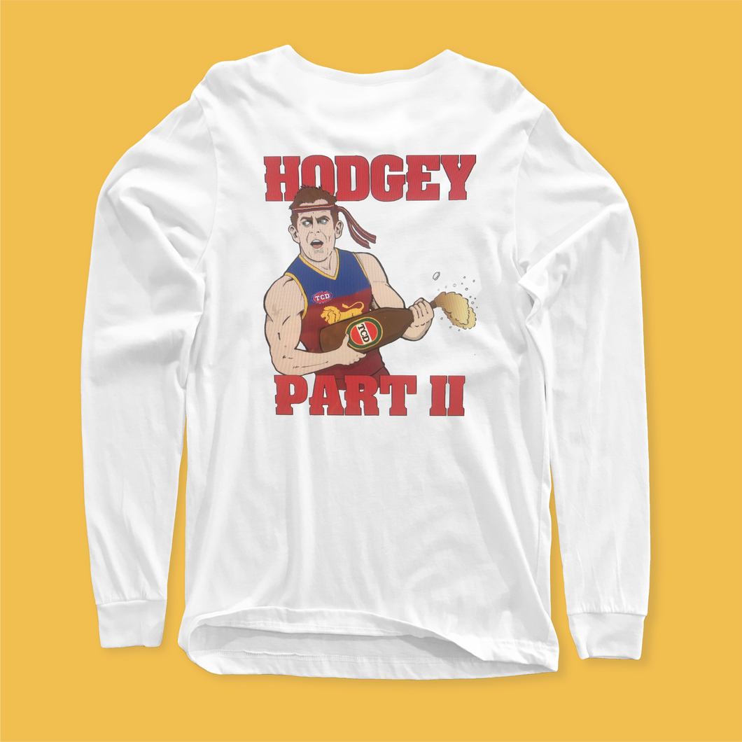 HODGEY PART II LONGSLEEVE FRONT AND BACK