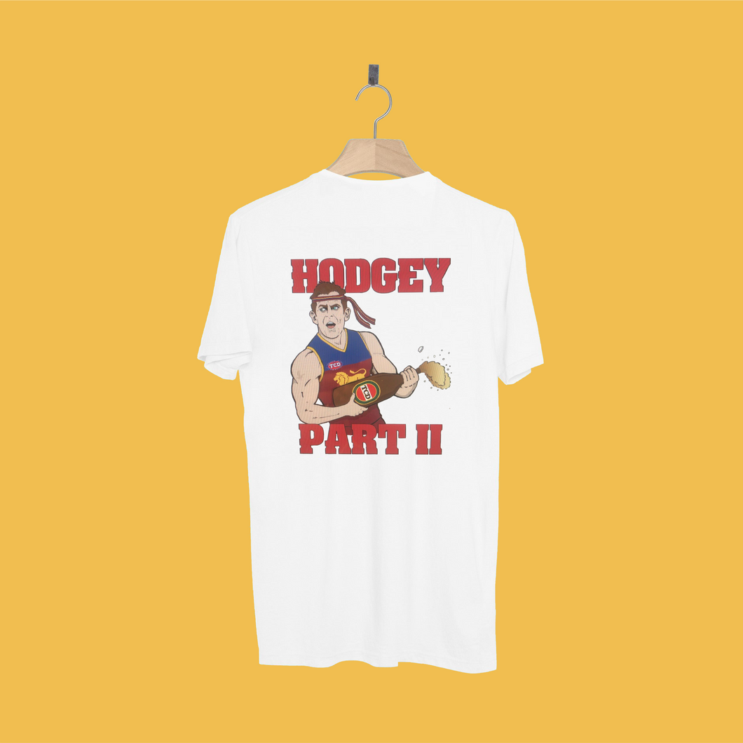 HODGEY PART II TEE FRONT AND BACK