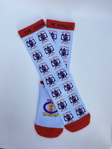 FULL COLOUR PRINCE OF PHILLY SOCKS