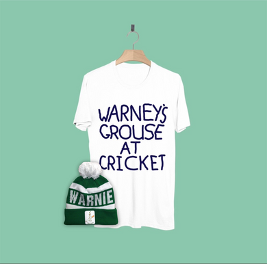 Warneys Grouse at Cricket Beanie Combo