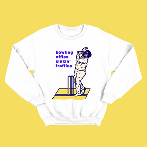 BOWLING OFFIES SINKING FROFFIES: JUMPER