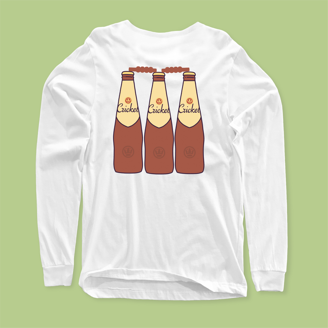 STUBBY STUMPS LONGSLEEVE FRONT AND BACK