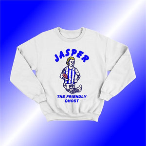 JASPER THE FRIENDLY GHOST: JUMPER FRONT ONLY