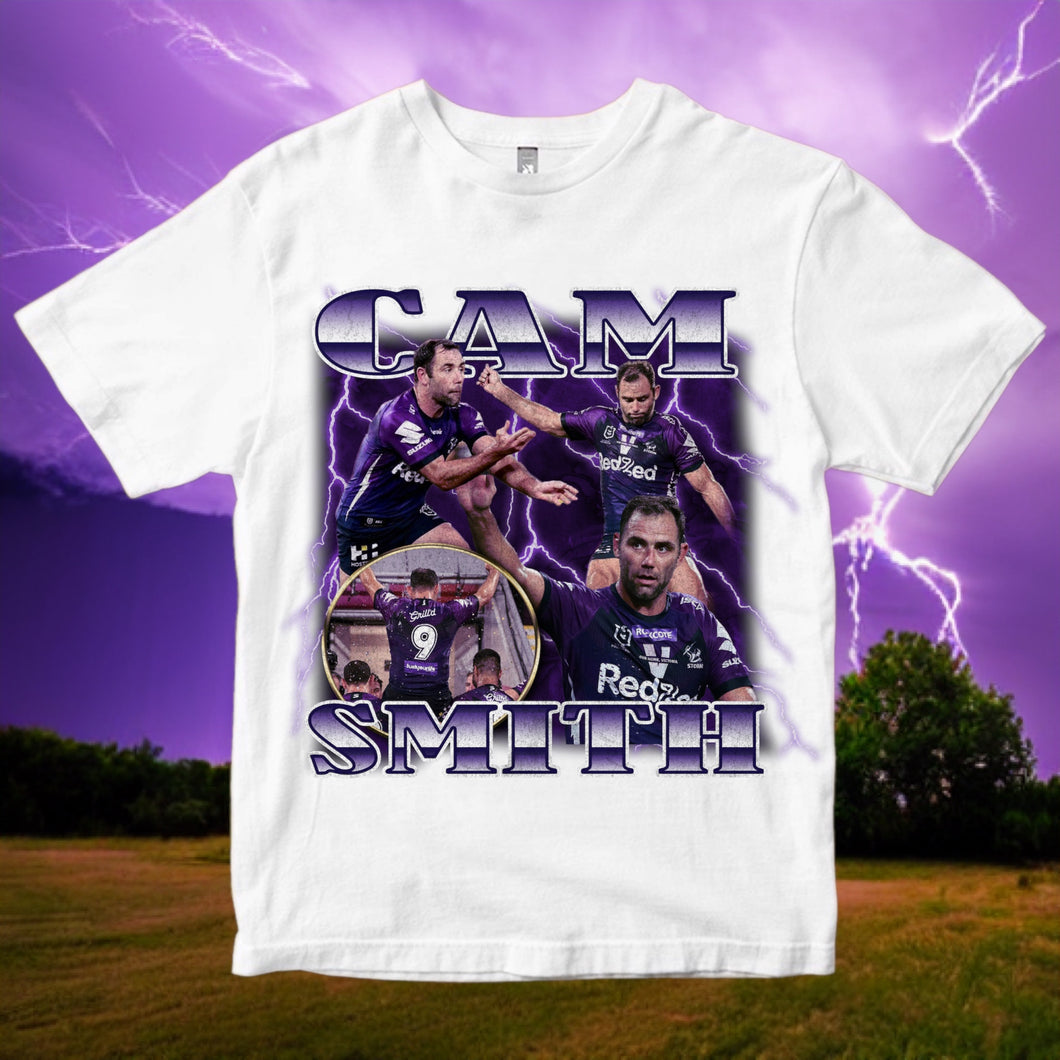 BOOTLEG CAM SMITH: WHITE - FRONT ONLY