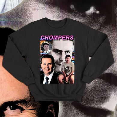 BOOTLEG CHOMPERS - BLACK JUMPER