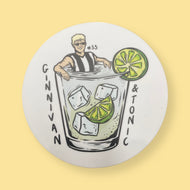 GIN & TONIC STICKER
