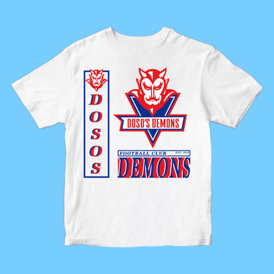 DOSOS DEMONS: FRONT & BACK TEES