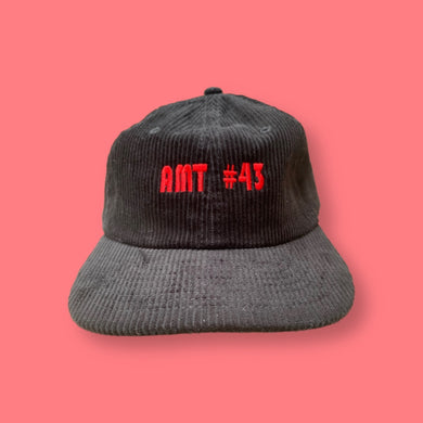 AMT#43: CORD HAT - BLACK