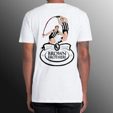 BROWN BROTHERS LOGO FRONT AND IMAGE BACK SHORT SLEEVE
