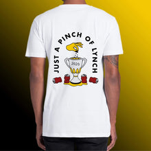 PINCH OF LYNCH TEE FRONT AND BACK