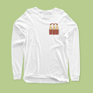 STUBBY STUMPS LONGSLEEVE FRONT AND BACK