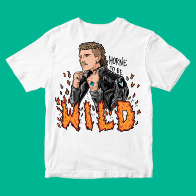 HORNE TO BE WILD: FRONT & BACK
