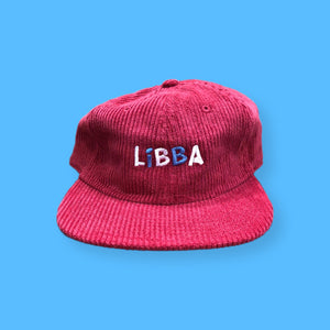 LIBBA: MAROON CORD HAT