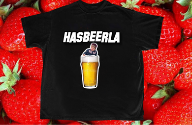 HASBEERLA: BLACK - FRONT ONLY