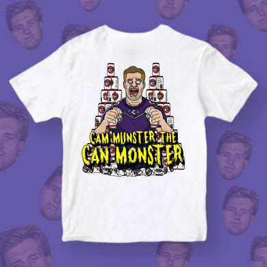 CAM MUNSTER THE CAN MONSTER: FRONT & BACK
