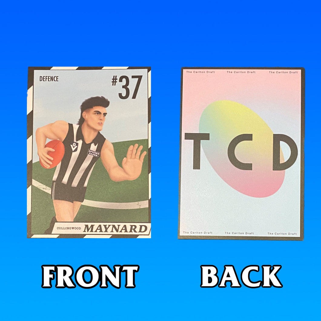 VINTAGE BRUZZY: TCD FOOTY CARD