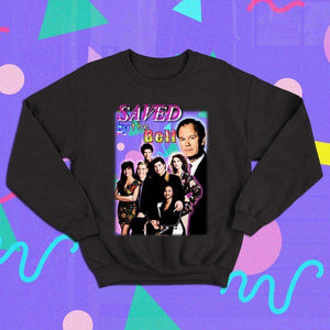BOOTLEG SAVED BY THE BELL JUMPER: BLACK