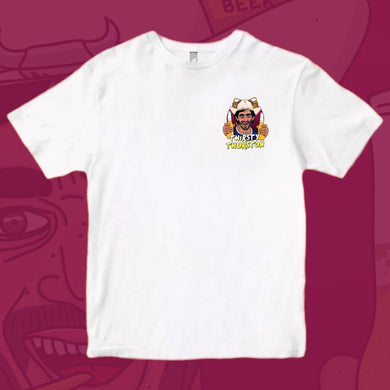THIRSTY THURSTON: FRONT & BACK