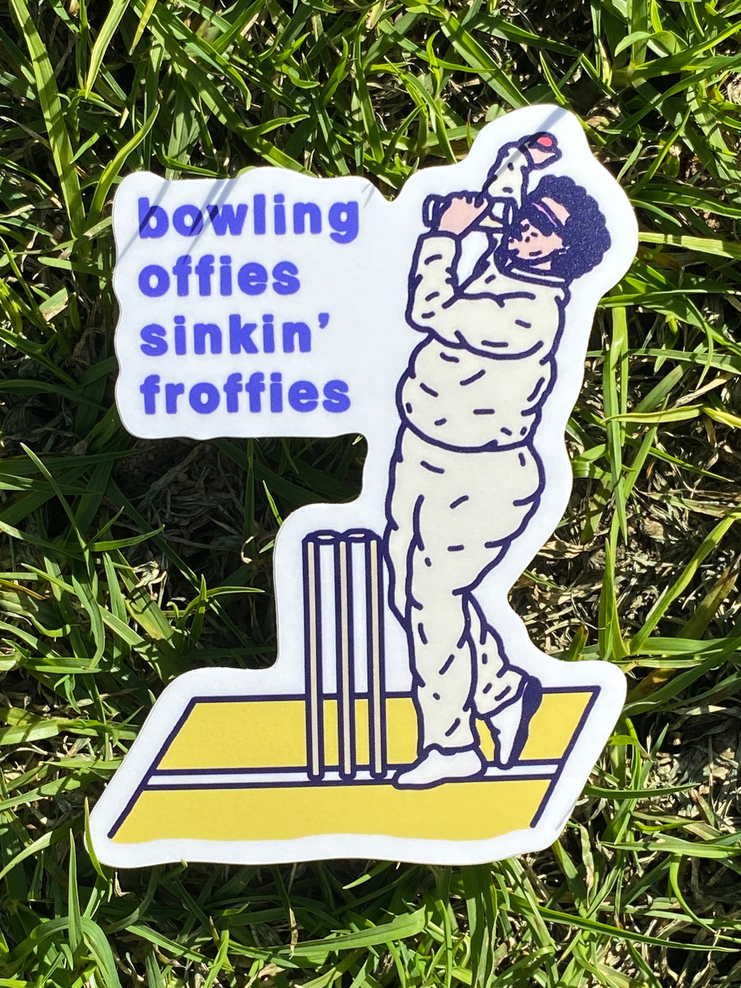BOWLING OFFIES STICKER