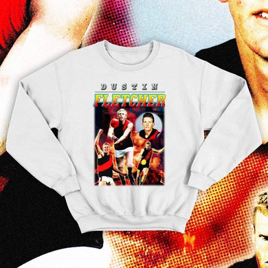 BOOTLEG FLETCHER JUMPER: WHITE