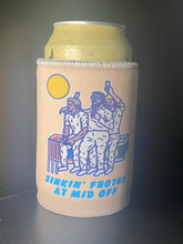 FROTHS AT MID OFF: STUBBY HOLDER