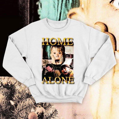 BOOTLEG HOME ALONE - WHITE JUMPER