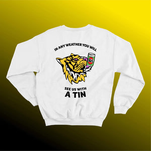 SEE US WITH A TIN: JUMPER - FRONT & BACK