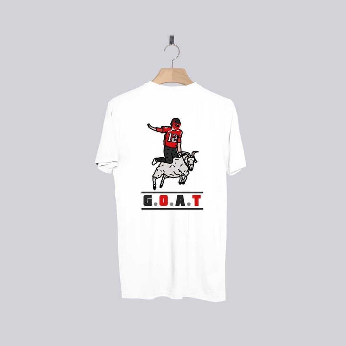 Brady Goat T-Shirt • White