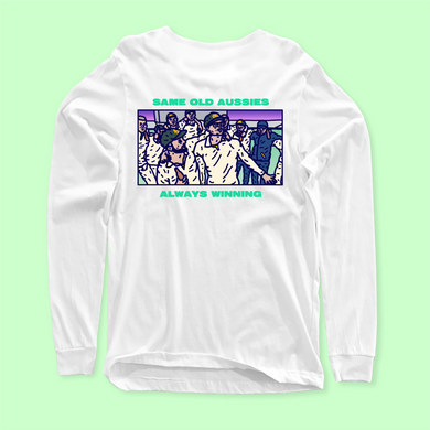 SAME OLD AUSSIES LONGSLEEVE FRONT AND BACK