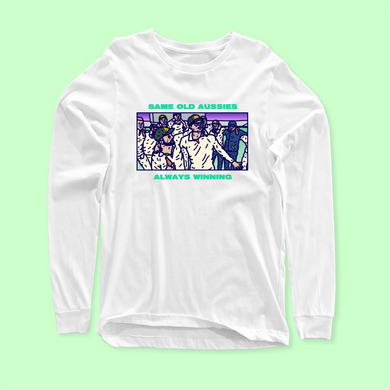 SAME OLD AUSSIES LONGSLEEVE FRONT CENTER