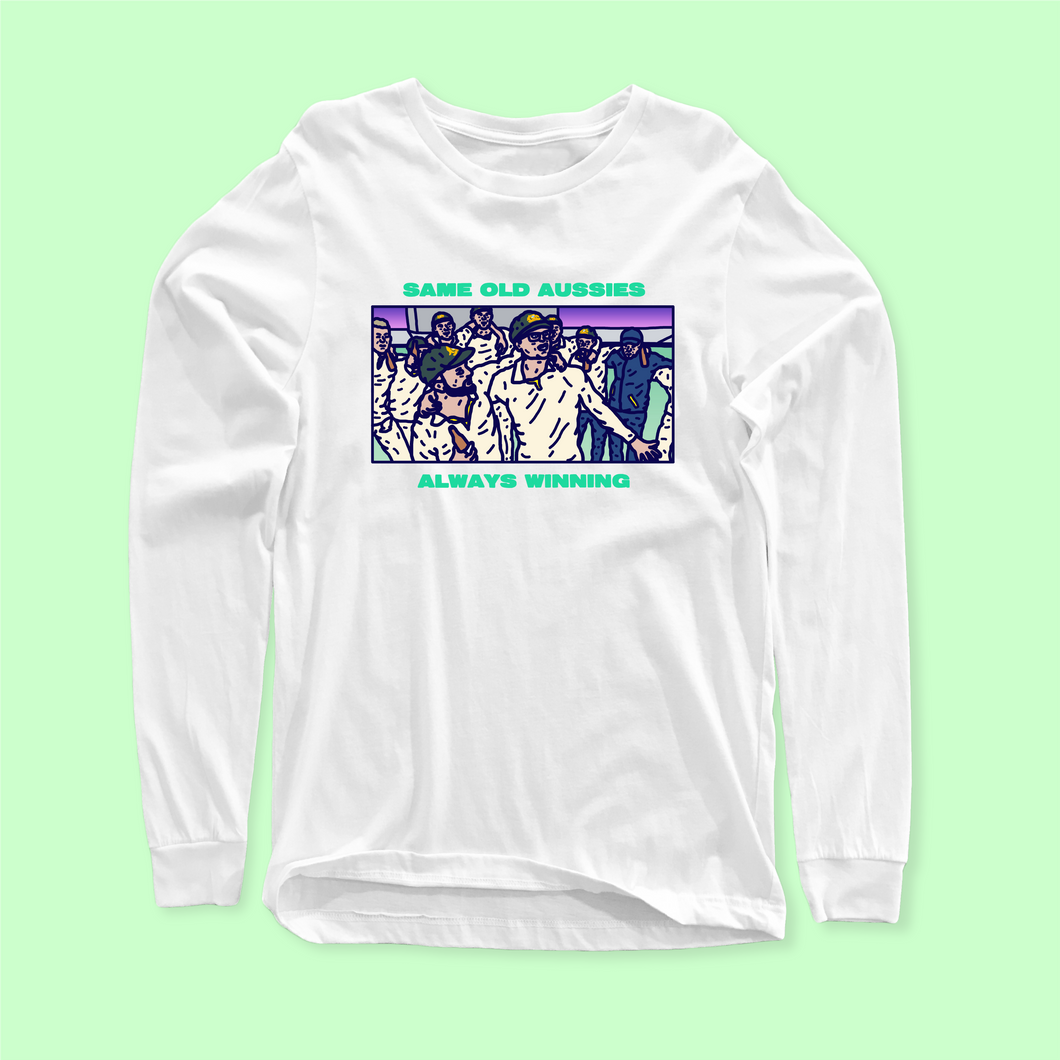 SAME OLD AUSSIES LONGSLEEVE FRONT CENTER
