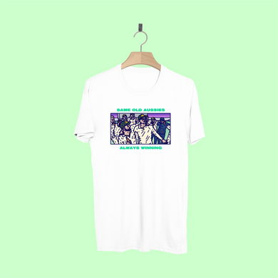 SAME OLD AUSSIES LARGE FRONT PRINT