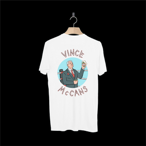 VINCE MCCANS: FRONT AND BACK
